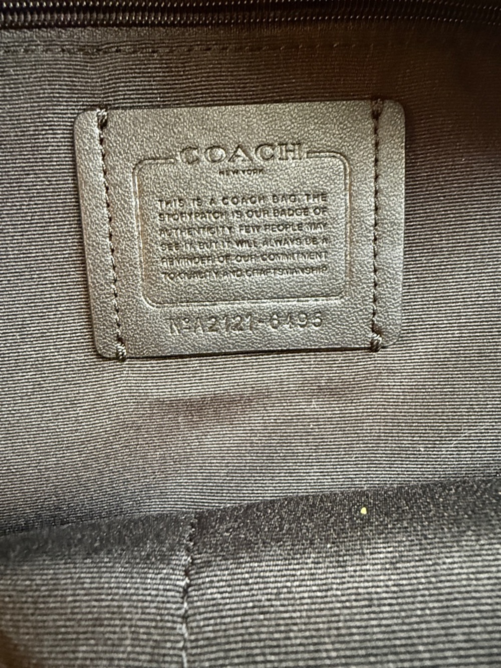 Coach backpack - Picture 2 of 3